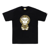 A Bathing Ape Bitmap Big Baby Milo Tee 'Black' 2K80-110-009-BLACK