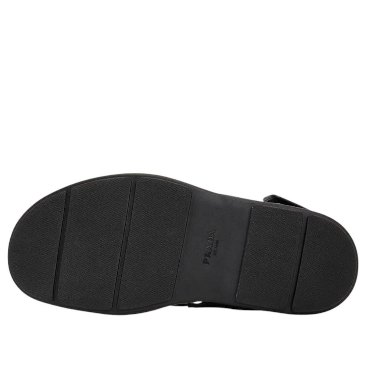 PRADA FW25 Crisscross Leather Sandals 'Black' 2X3121-3LEM-F0002