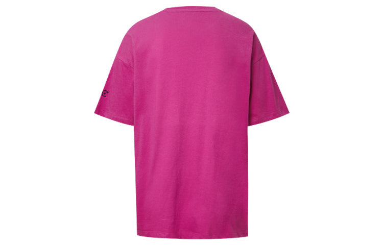 (WMNS) Converse Renew Loose Casual Short Sleeve Purple Red 10020180-501