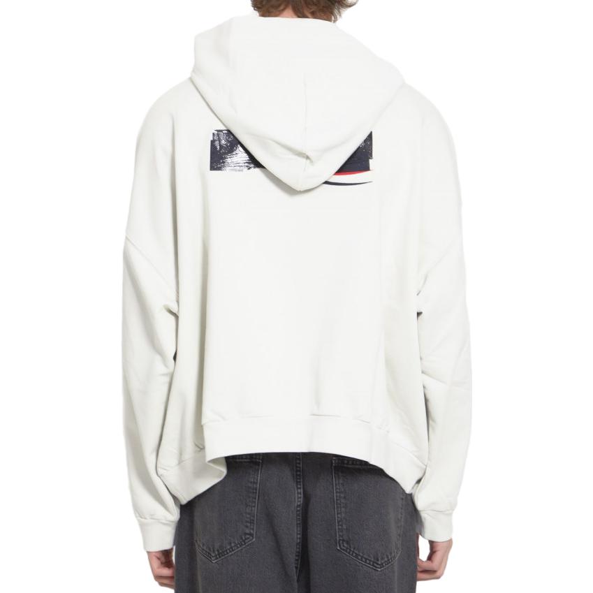 Balenciaga Gaffer Oversized Hoodie 'Ecru' 713677TNVG29592