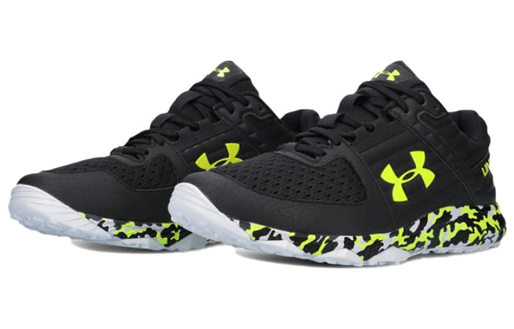 Under Armour Yard Running Shoes Black/Green 3022134-004