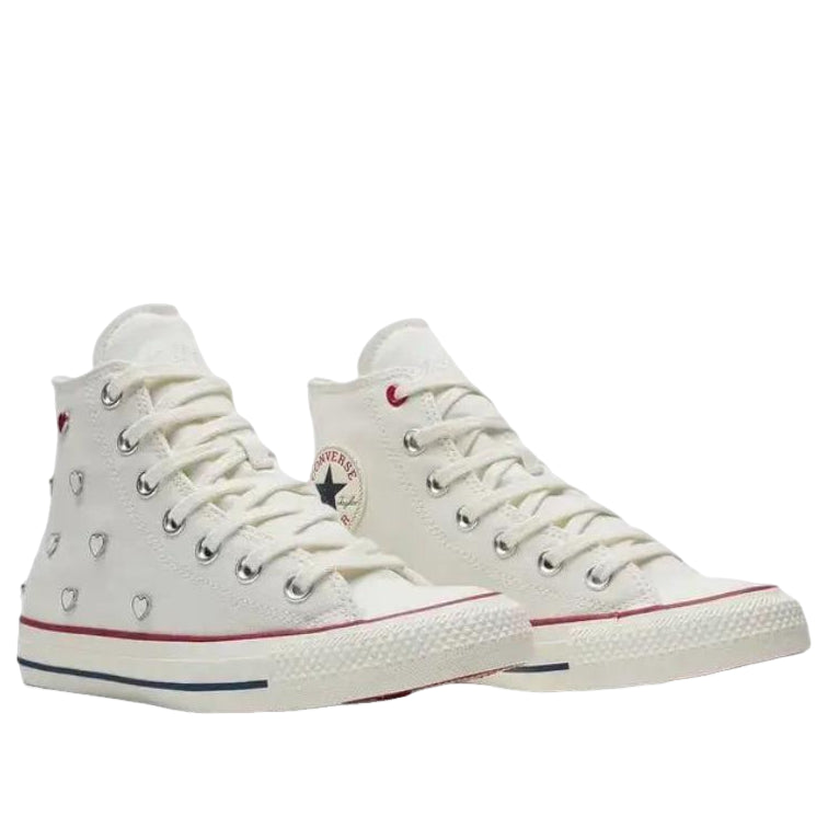 (WMNS) Converse Chuck Taylor All Star Hearts 'Vintage White Egret' A19055C