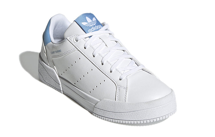 (GS) adidas Court Tourino J 'White Light Blue' H00763