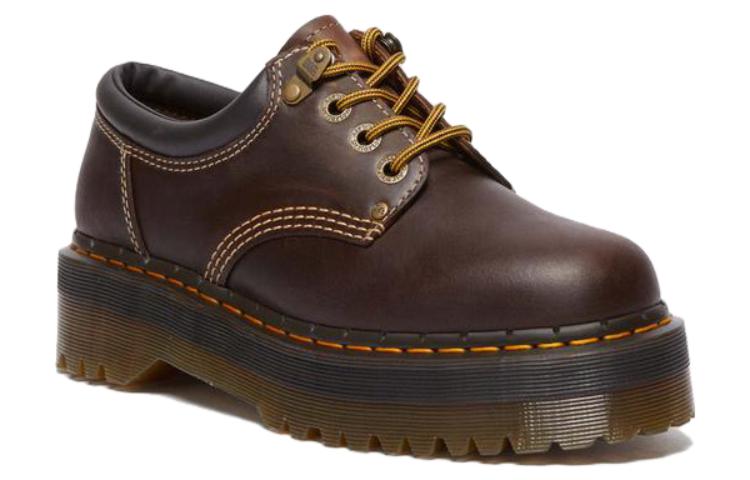 Dr. Martens 8053 Arc Crazy Horse Leather Platform Shoes 'Dark Brown' 31126201