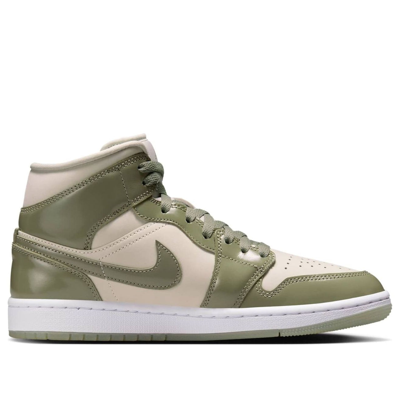 (WMNS) Air Jordan 1 Mid SE 'Sea Glass Oli Green' HF4079-003