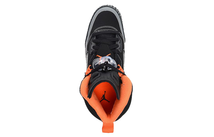 (GS) Air Jordan Spiz'ike 'Black Electric Orange' 317321-080
