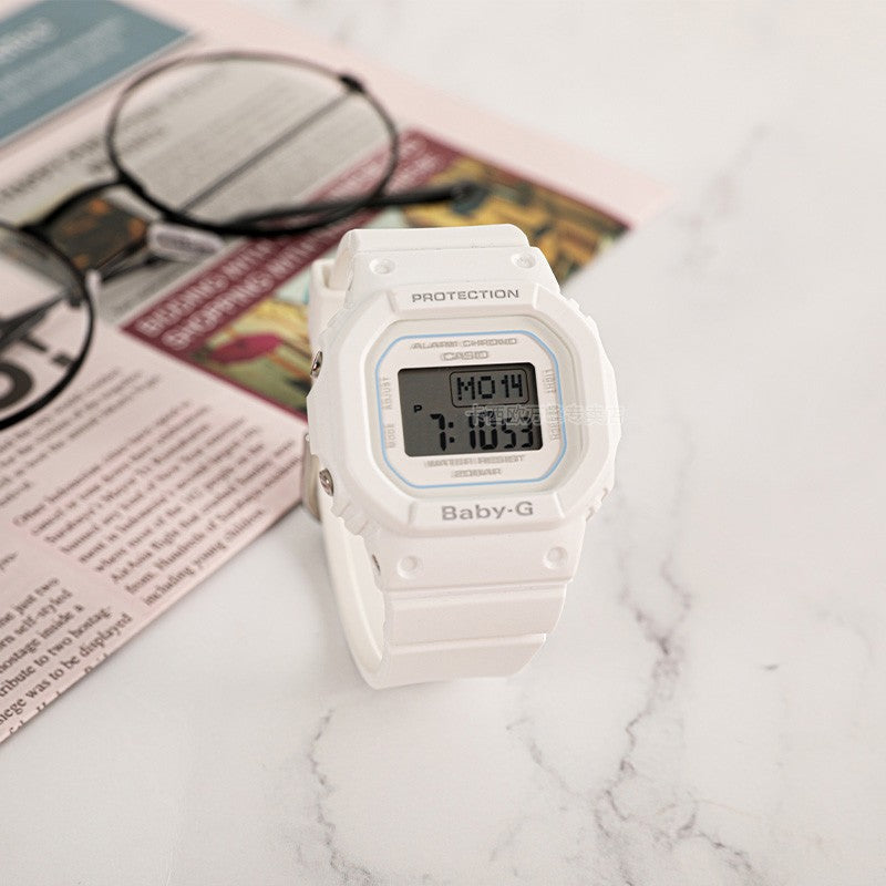CASIO G-Shock & Baby-G Set 'White' DW-5600MW-7&BGD-560-7D