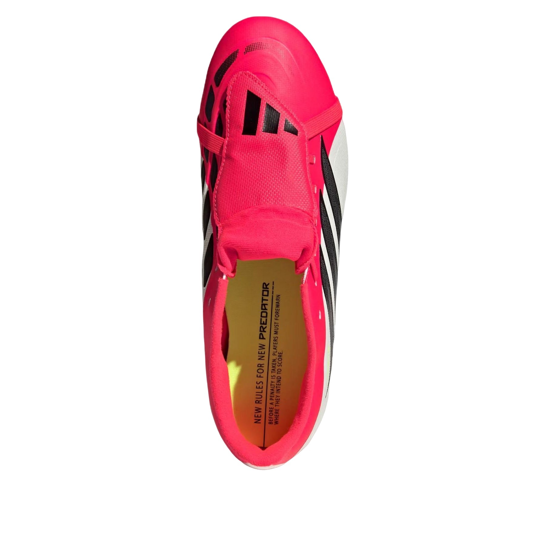 adidas Predator Club Fold-Over Tongue Firm Ground/Multi Ground Soccer Cleats 'Lucid Red Core Black Cloud White' JS0346
