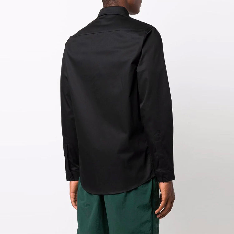 A-COLD-WALL* Logo Branded Shirt 'Black' ACWMSH038-BLACK