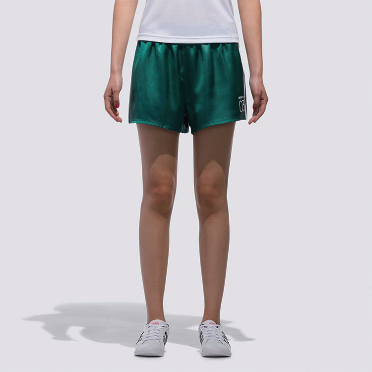 (WMNS) adidas neo W CS 3S Short Sports Shorts Green CV7368