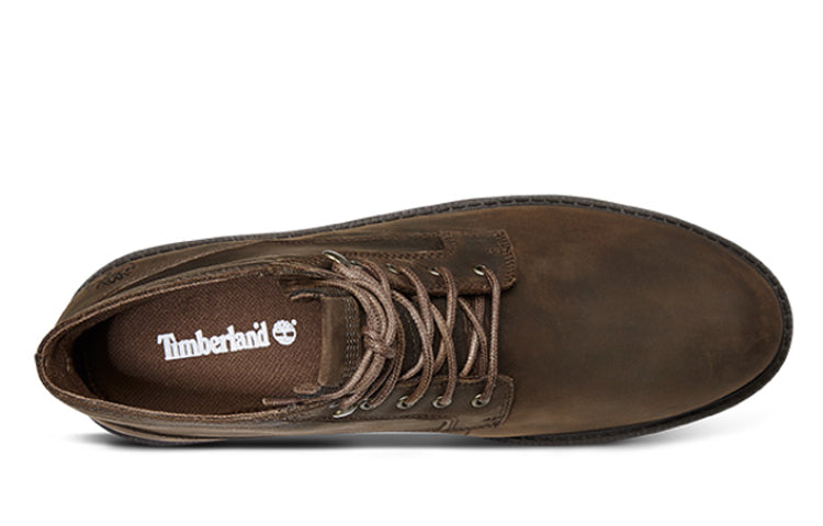 Timberland Elmhurst Waterproof Chukka Wide-Fit Boot 'Dark Brown' A26HCW