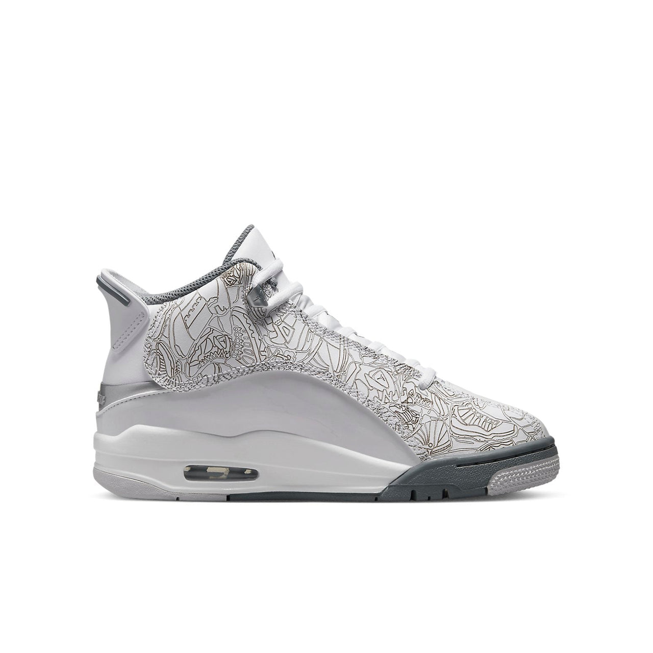(GS) Air Jordan Dub Zero 'White Cool Grey' DV1360-107