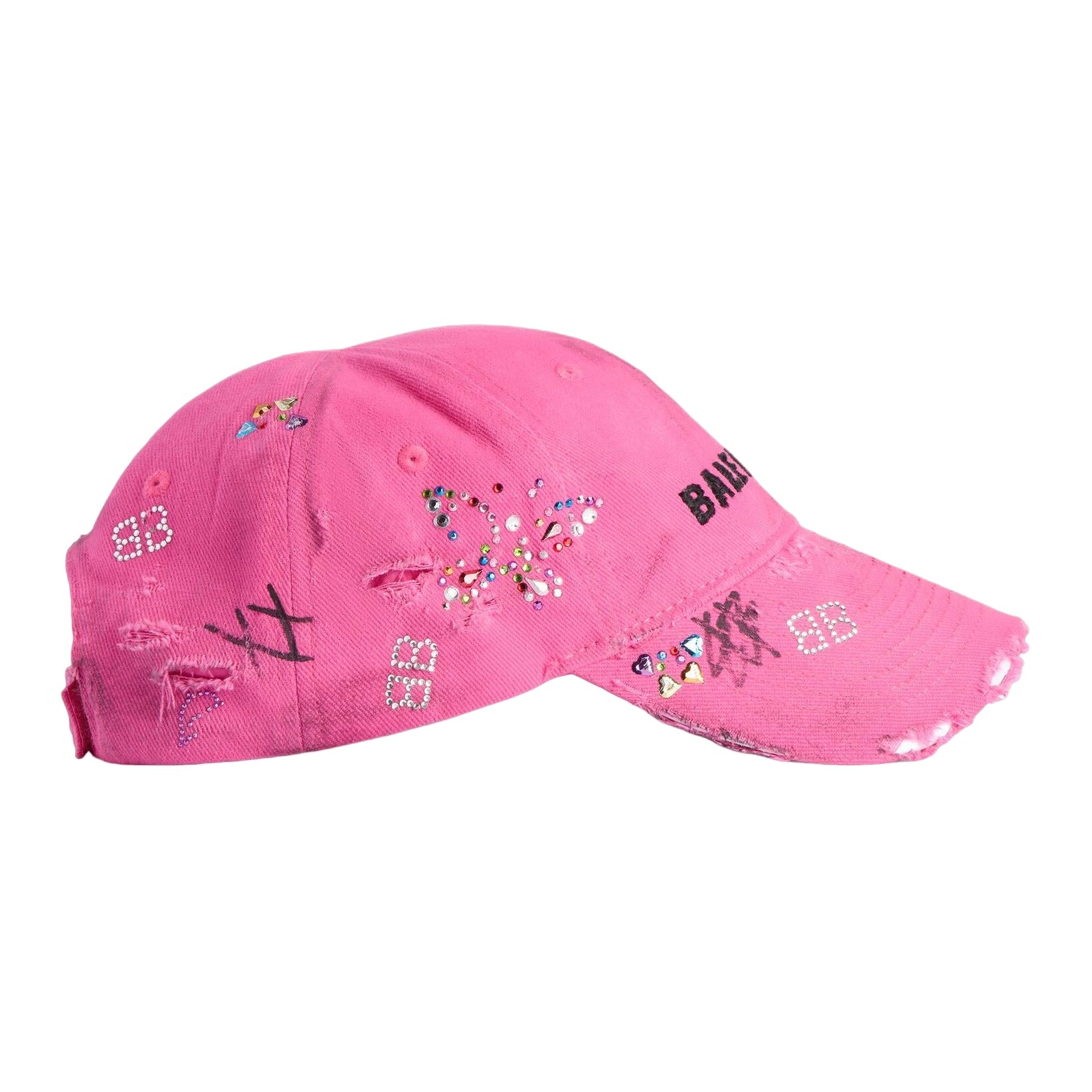 Balenciaga Upcycled Cap 'Pink' 857463410B25560