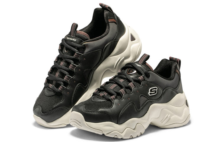(WMNS) Skechers D Lites 3.0 Black/Multi 88888399-BKMT