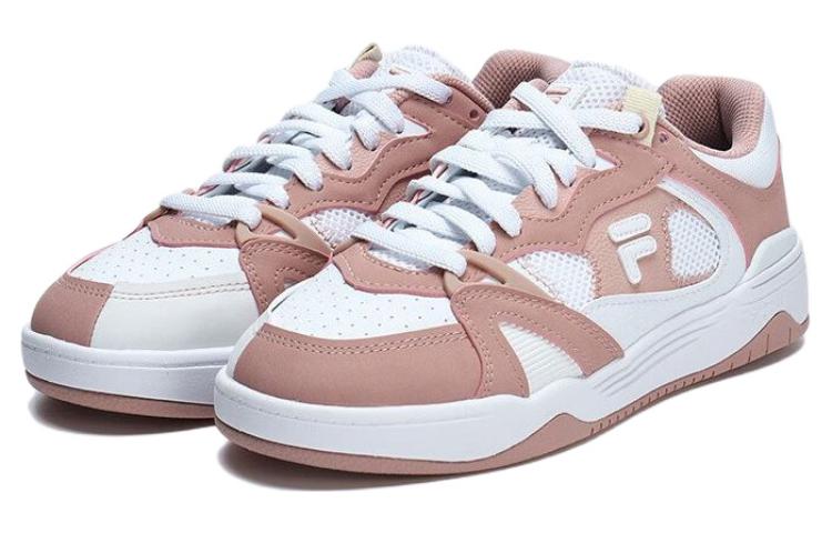 (WMNS) FILA FUSION Smash Basketball Sneakers 'Pink White' T12W323201FWM