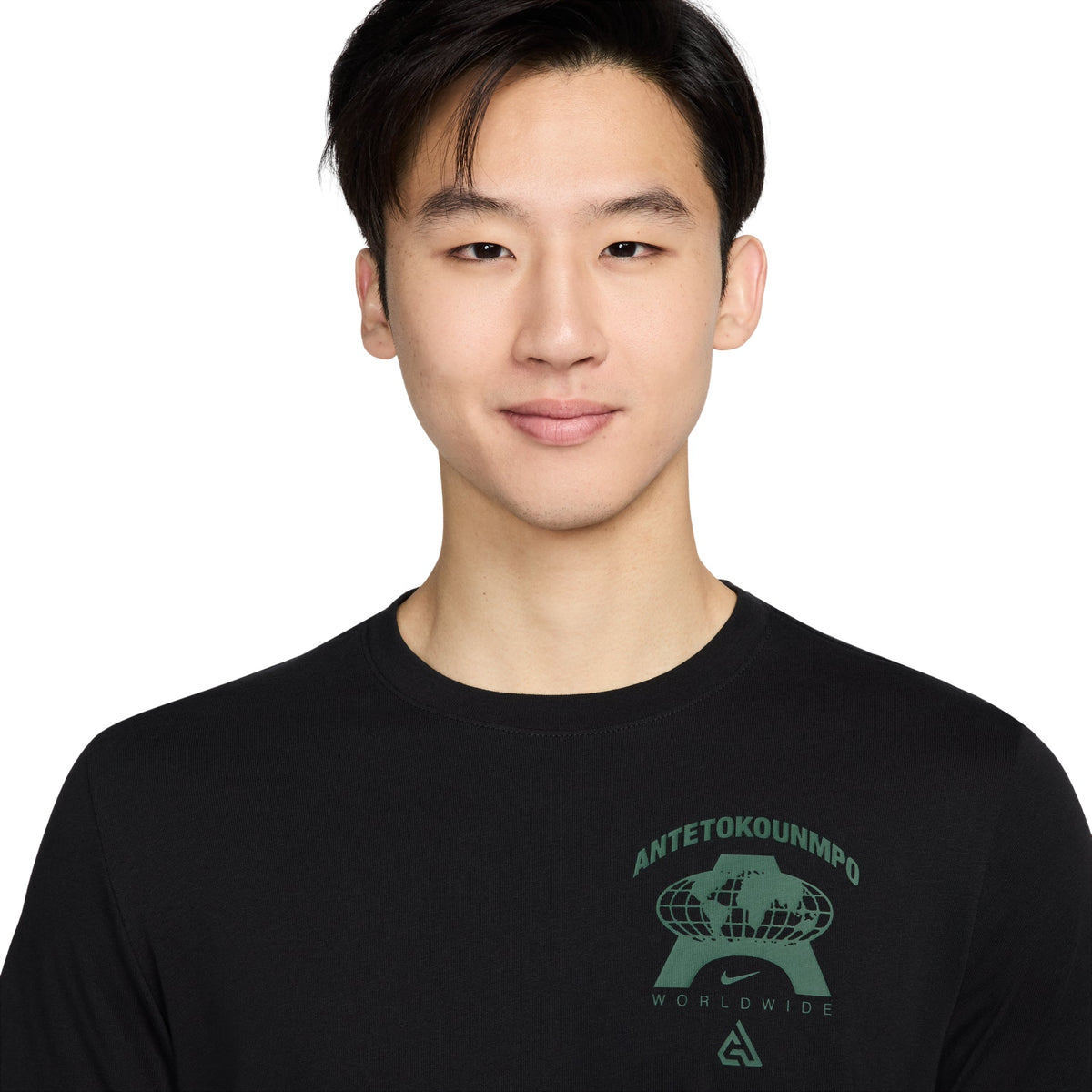 Nike Giannis M90 Basketball T-Shirt Asia Sizing 'Black' FV8409-010