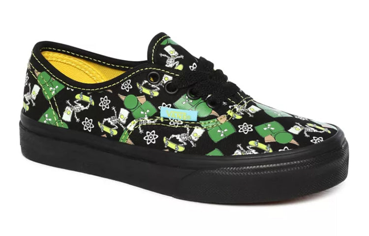 Vans The Simpsons x Authentic Kids 'Glow Bart' VN0A4UH30GY