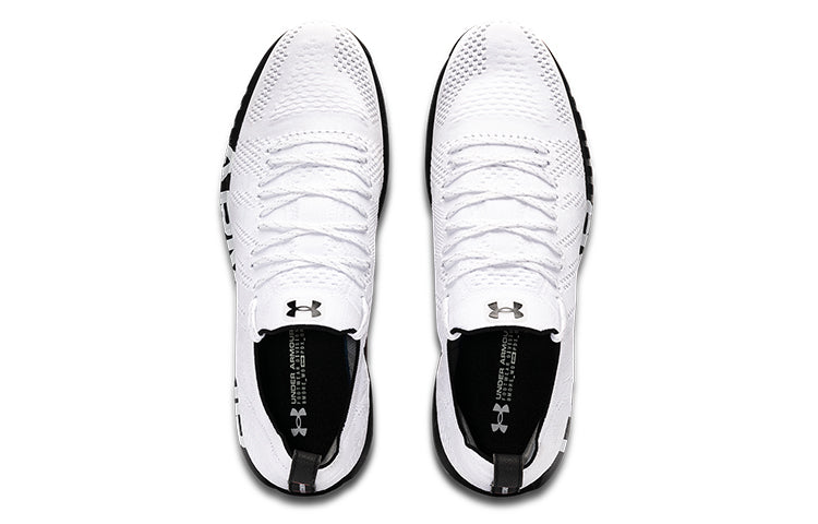 Under Armour HOVR Knit Lace Sports Shoes White/Black 3024574-100