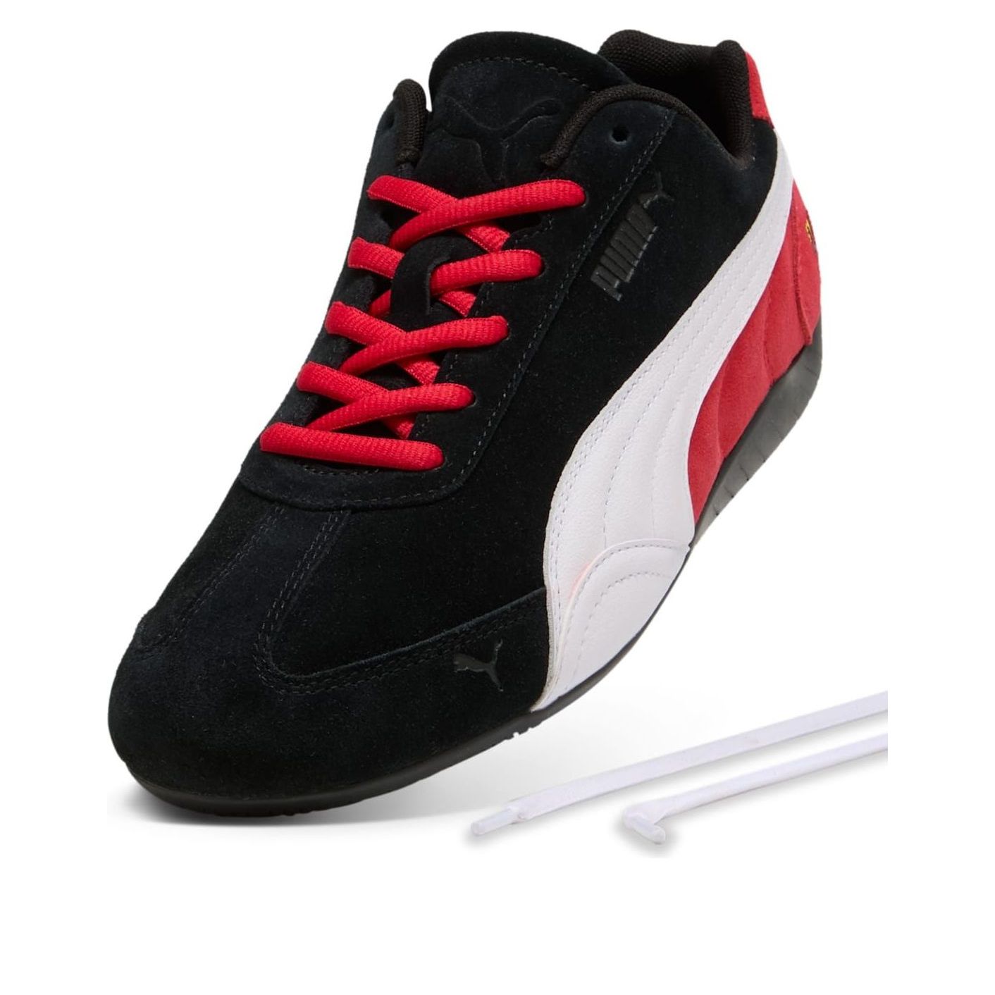PUMA Scuderia Ferrari Speedcat 'Black White Rosso Corsa' 309404-01