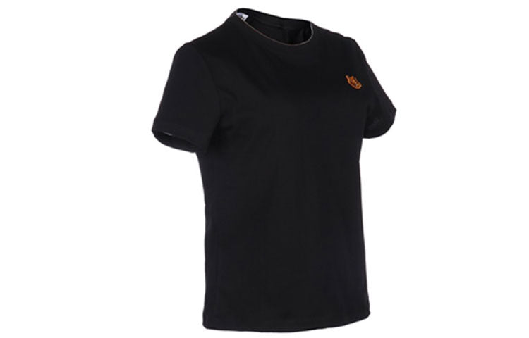 (WMNS) KENZO Small Tiger Head T-Shirt 'Black' FA62TS8434SJ-99