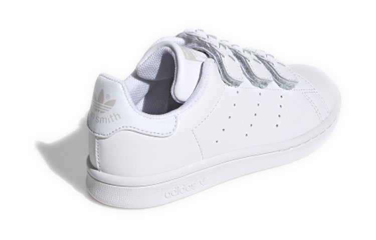 (PS) adidas originals Stan Smith All White Hook & Loop 'White' EG9355