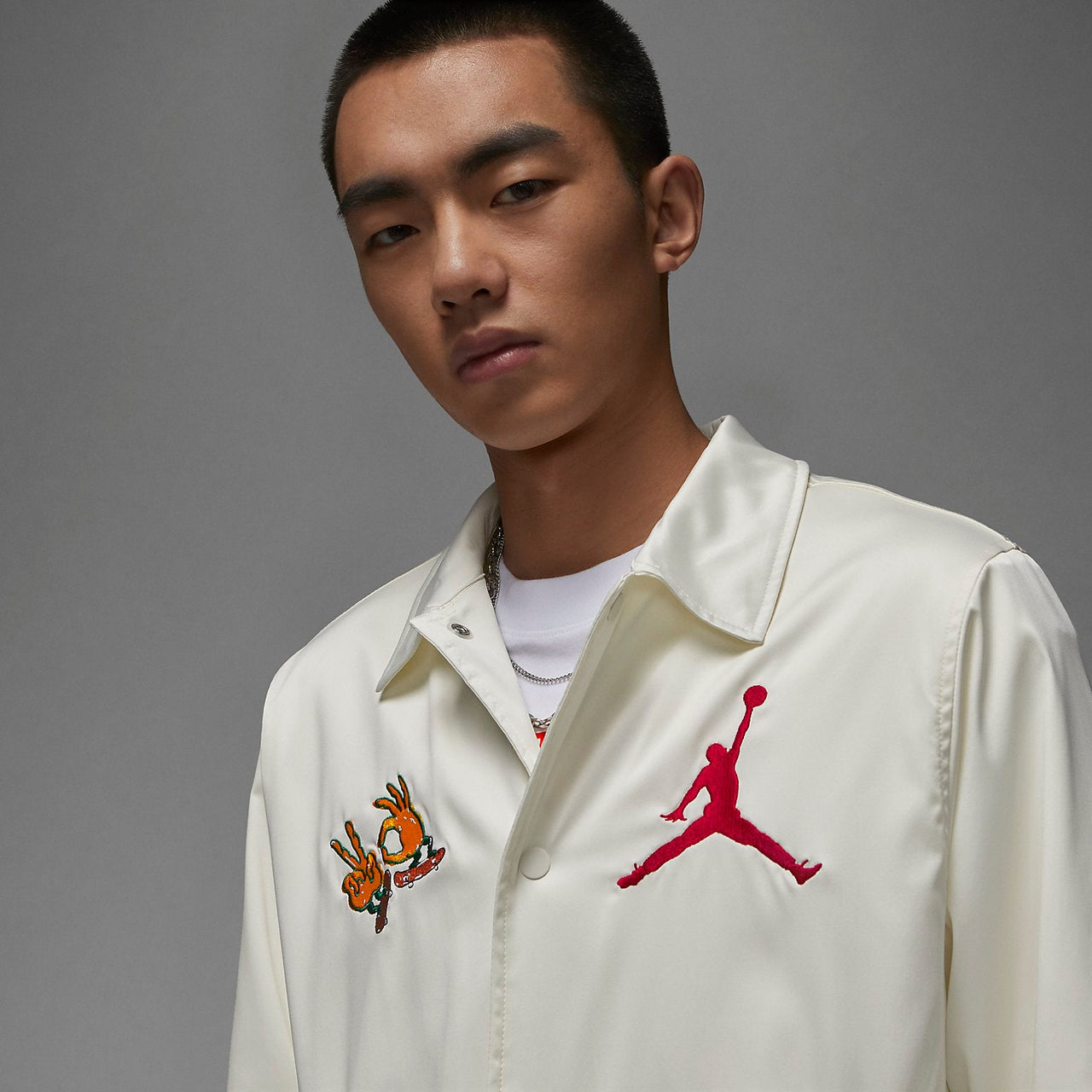 Air Jordan Coach Jacket 'White' FJ7709-133