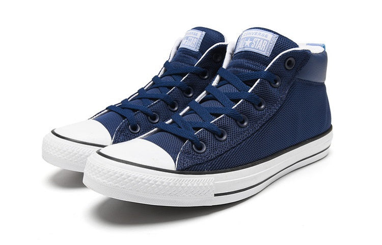 Converse Unisex Chuck Taylor All Star Ctas Street Mid Sneakers Blue 163403C