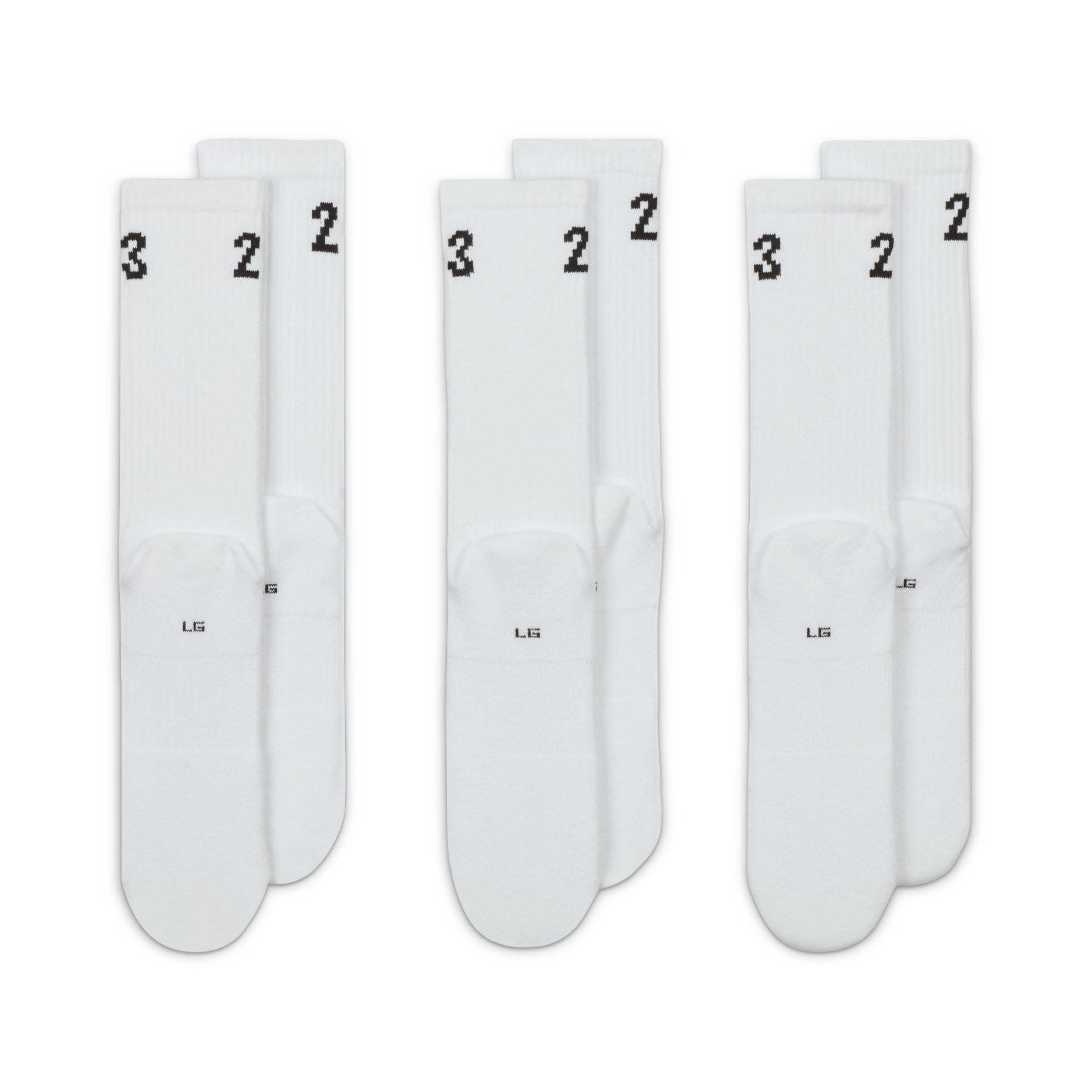 Air Jordan Essentials Crew Socks 'White' DA5718-100