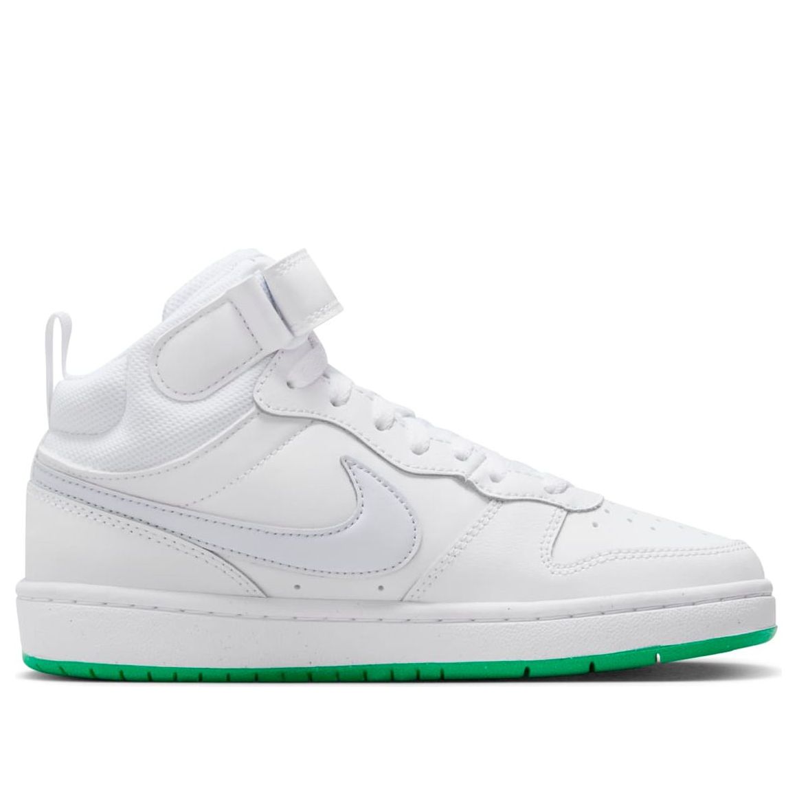 (GS) Nike Court Borough Mid 2 'White' CD7782-115