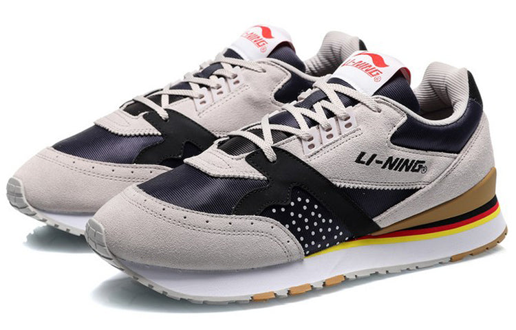 Li-Ning 001 Athleisure Casual Sports Shoes Gray Blue Black AGCQ065-5