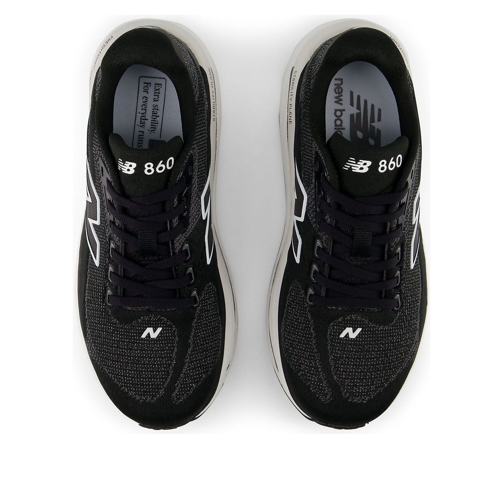 (WMNS) New Balance Fresh Foam X 860 v15 'Black White' W8604NE
