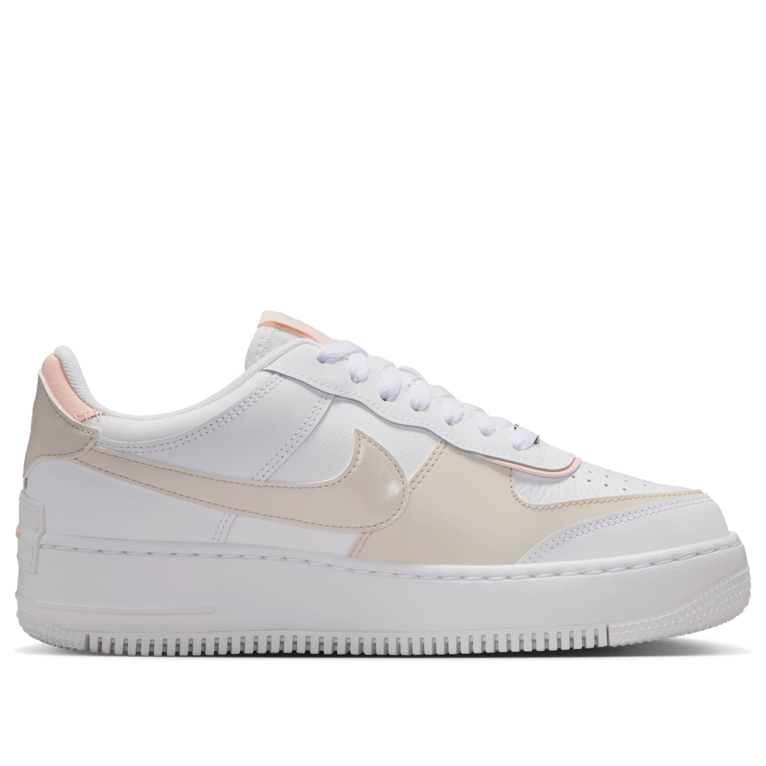 (WMNS) Nike Air Force 1 Shadow 'White Washed Coral' CI0919-121