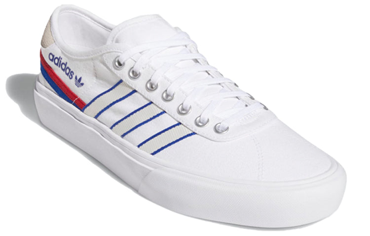 adidas Delpala 'White Scarlet Blue' FV0639
