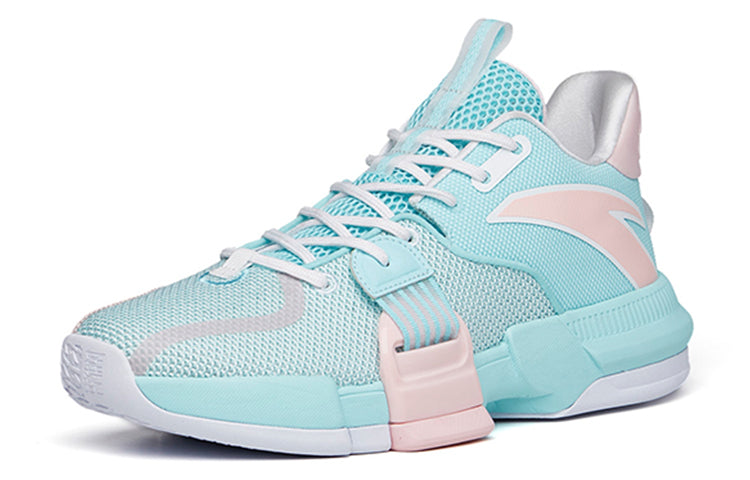 ANTA 1 TD Squeaky Basketball Professional Shoes 'Sky Blue Pink' 112221618-3