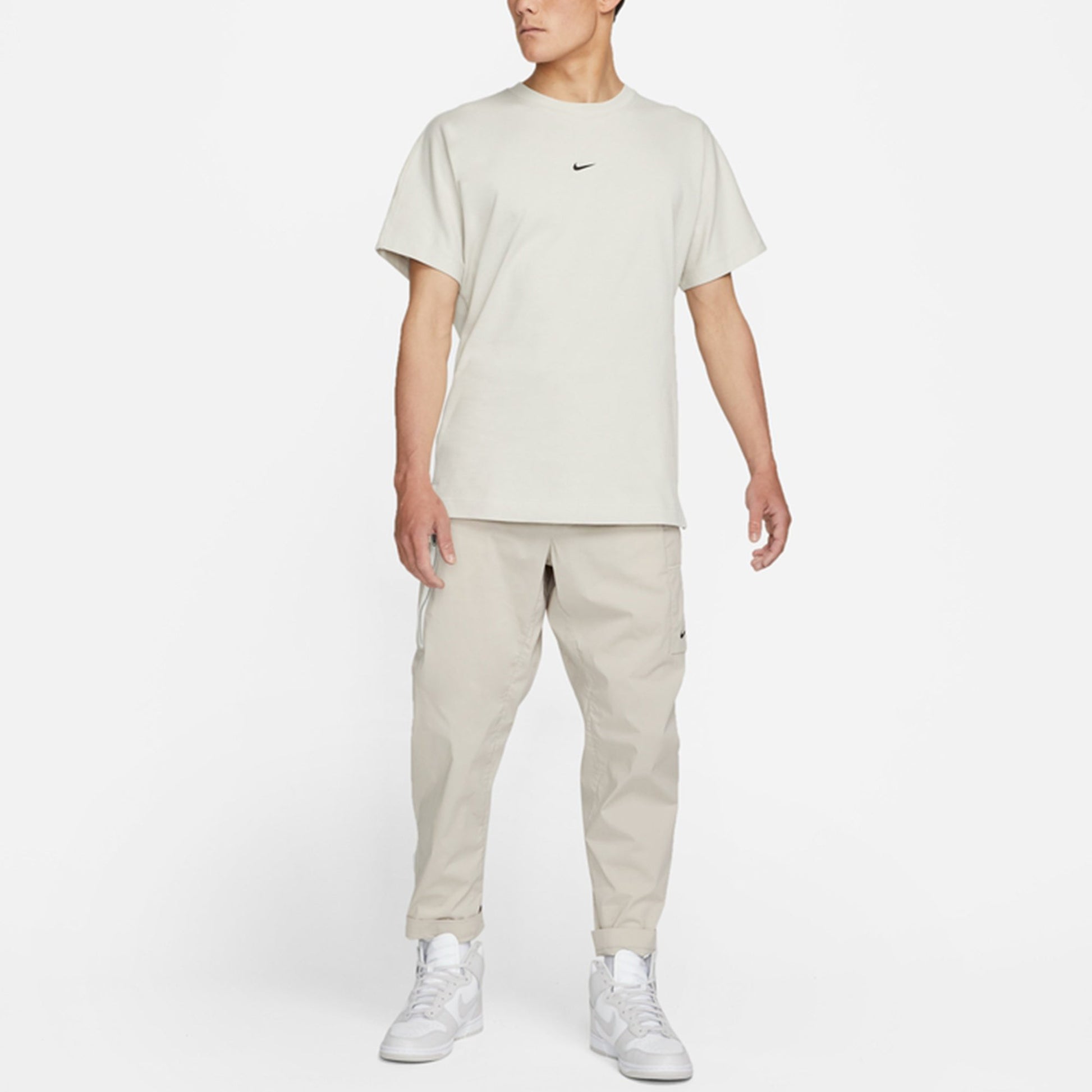 Nike AS Men's Nike Sportswear STE SS Top LIGHT BONE DD7019-072