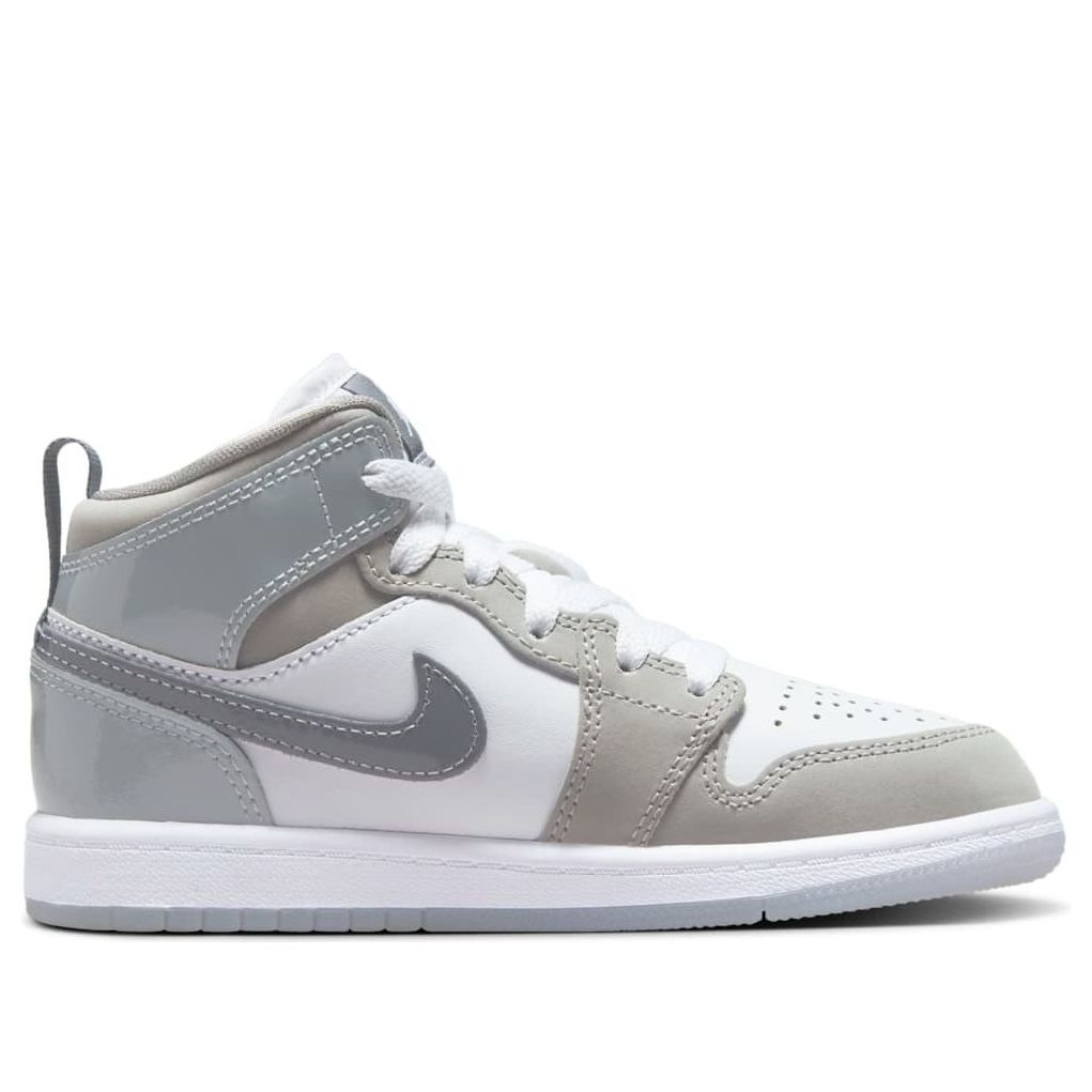 (PS) Air Jordan 1 Mid SE 'White Medium Grey Cool Grey' HF3194-100