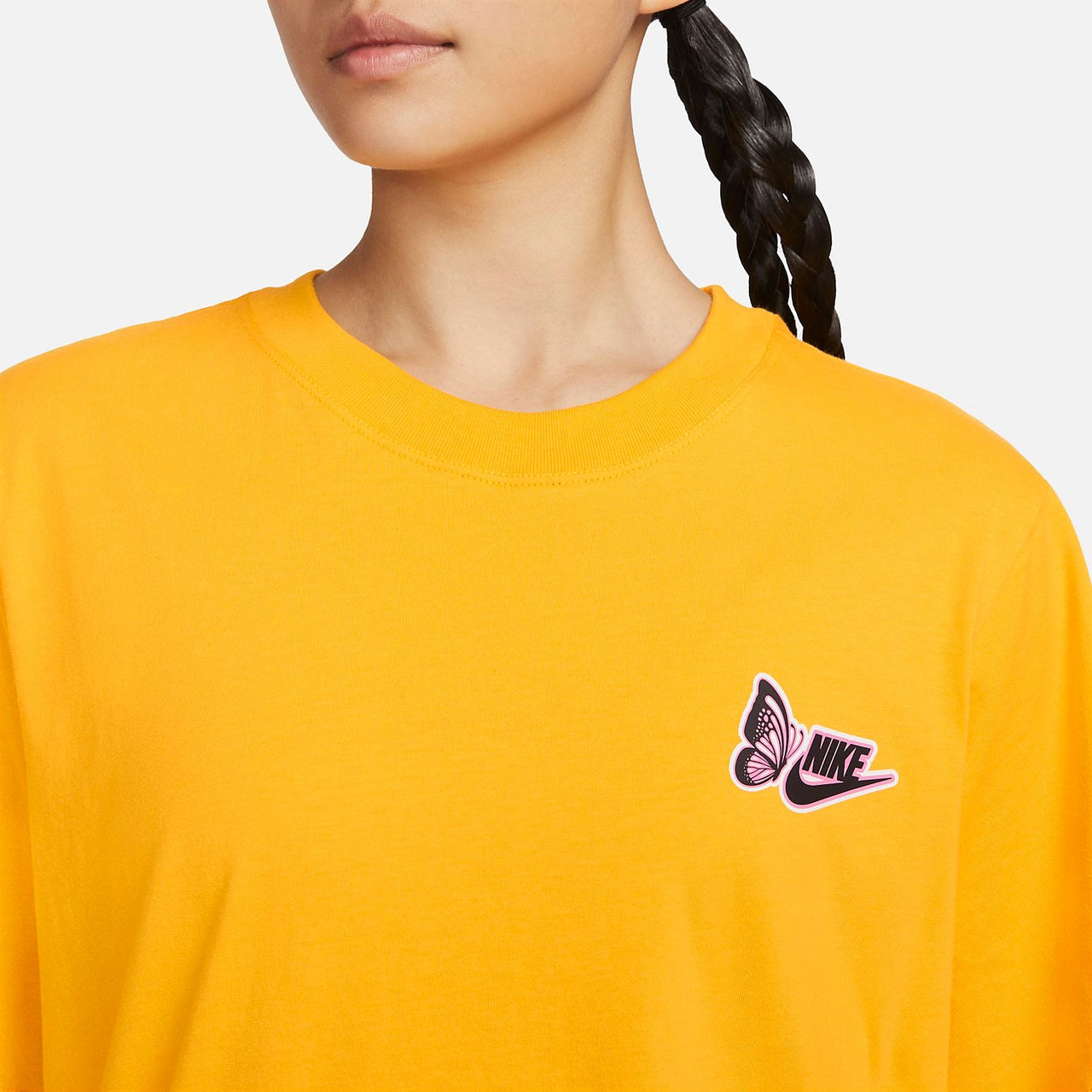 (WMNS) Nike Butterfly T-Shirt 'Yellow' FD2548-739