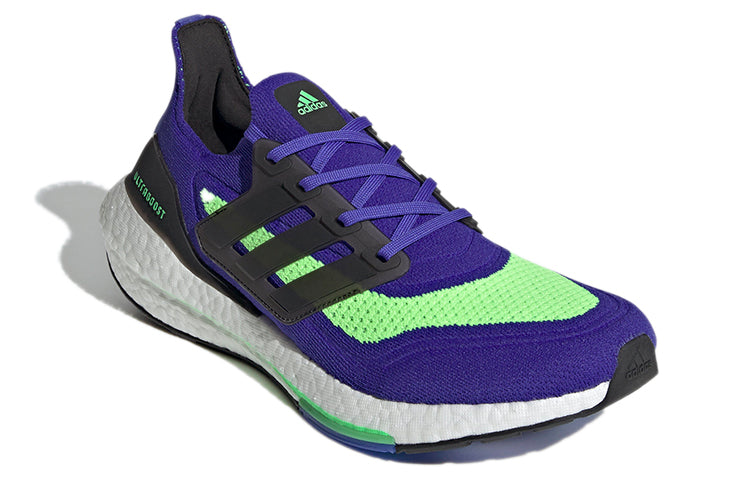 adidas Ultraboost 21 'Sonic Ink Screaming Green' S23873
