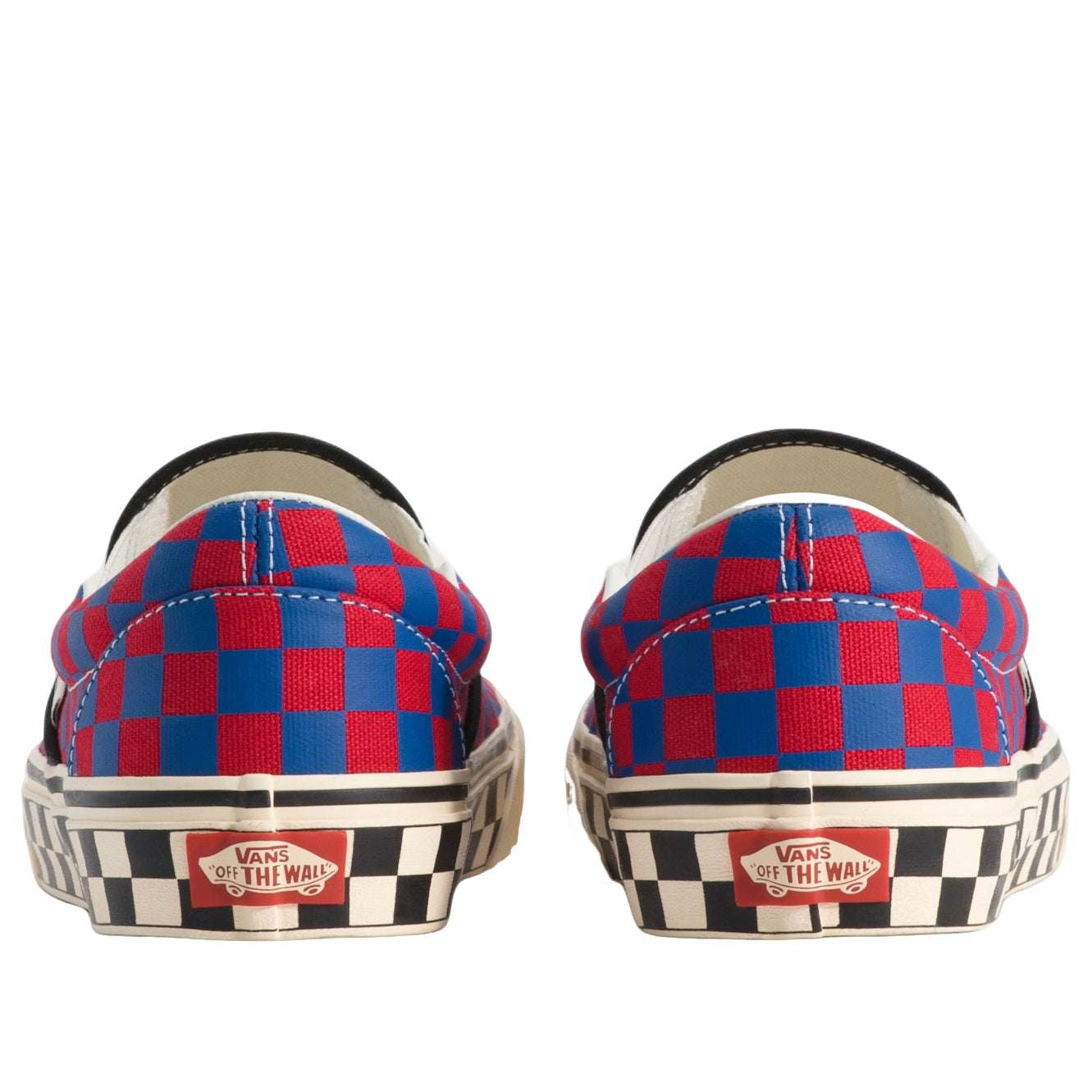 Vans Classic Slip-On Checkerboard 'Red Blue' VN000DAHRDB
