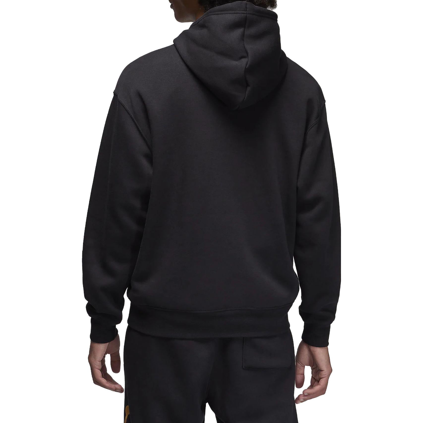 Air Jordan Fleece Baseline Lifestyle Hoodie 'Black Gold' FD7545-011