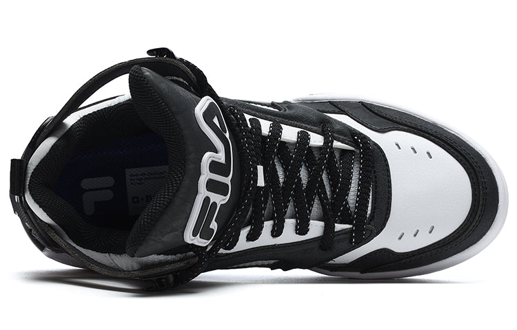 (WMNS) FILA FUSION Desperado Vintage Basketbal Shoes 'White Black' T12W243221FWB