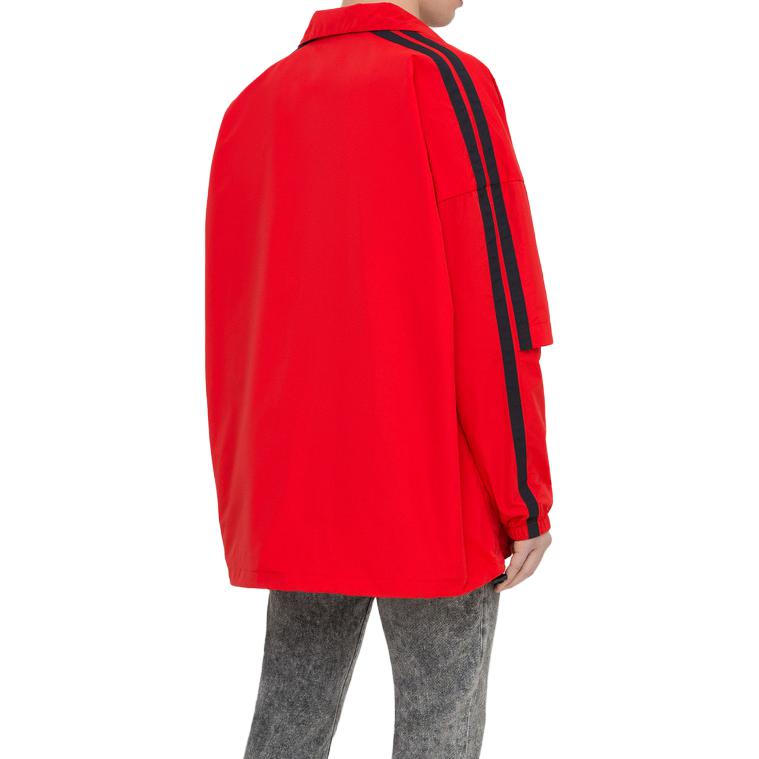 Balenciaga Double Sleeve Zip-Up Jacket 'Red' 602278TG0116010