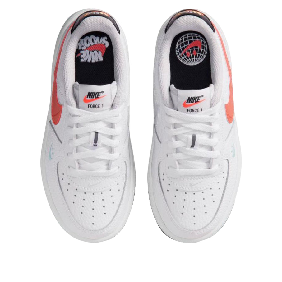 (PS) Nike Air Force 1 Low 'White Black Flash Crimson' IV5085-100
