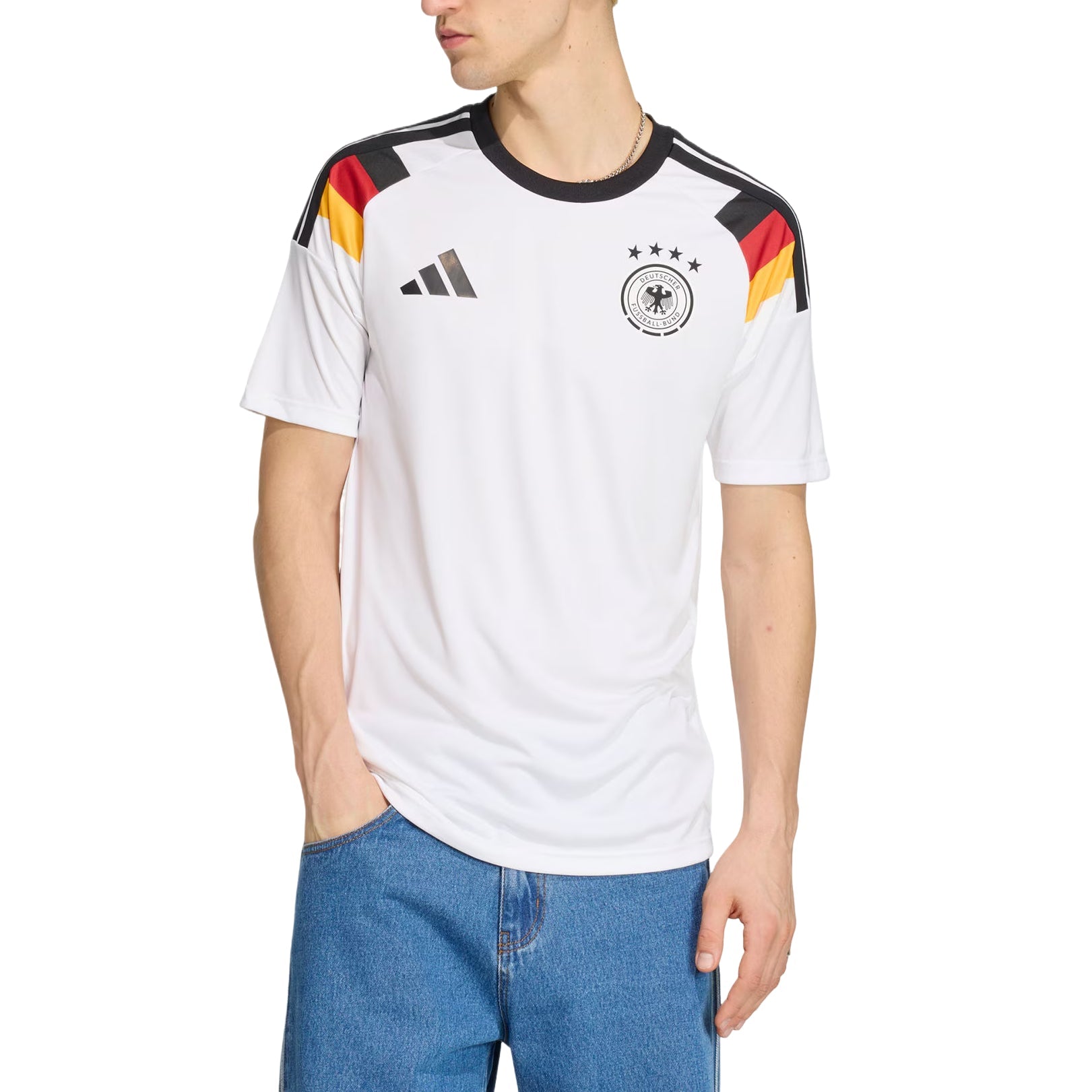 adidas Germany 26 Home Fan Jersey Asia Sizing 'White' JZ4556