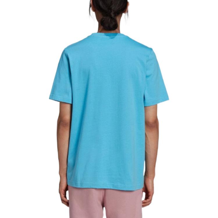 adidas originals Adicolor Classics Trefoil T-shirt 'App Sky Rush' HE9513