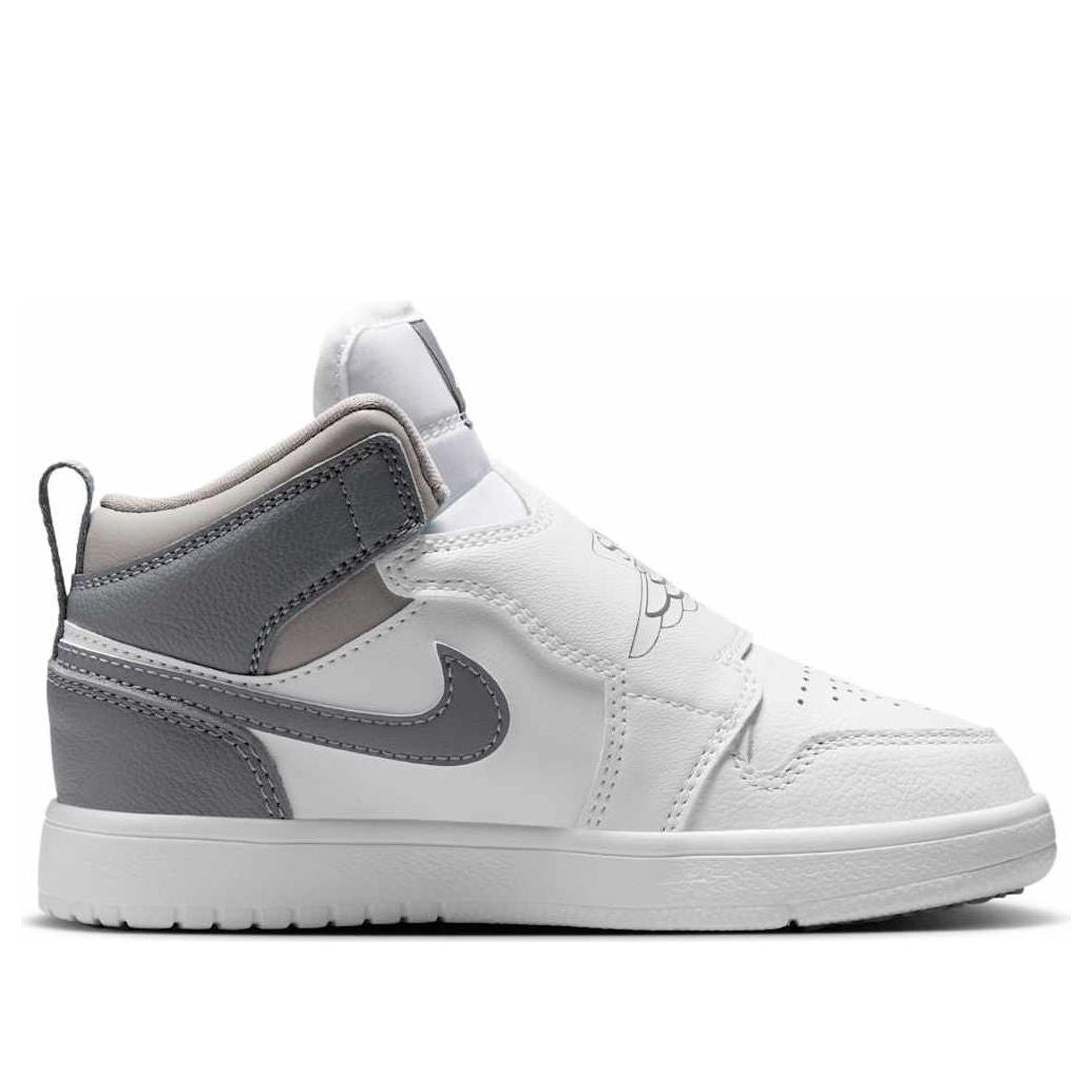 (PS) Air Jordan Sky Jordan 1 'Medium Grey White Cool Grey' BQ7197-011