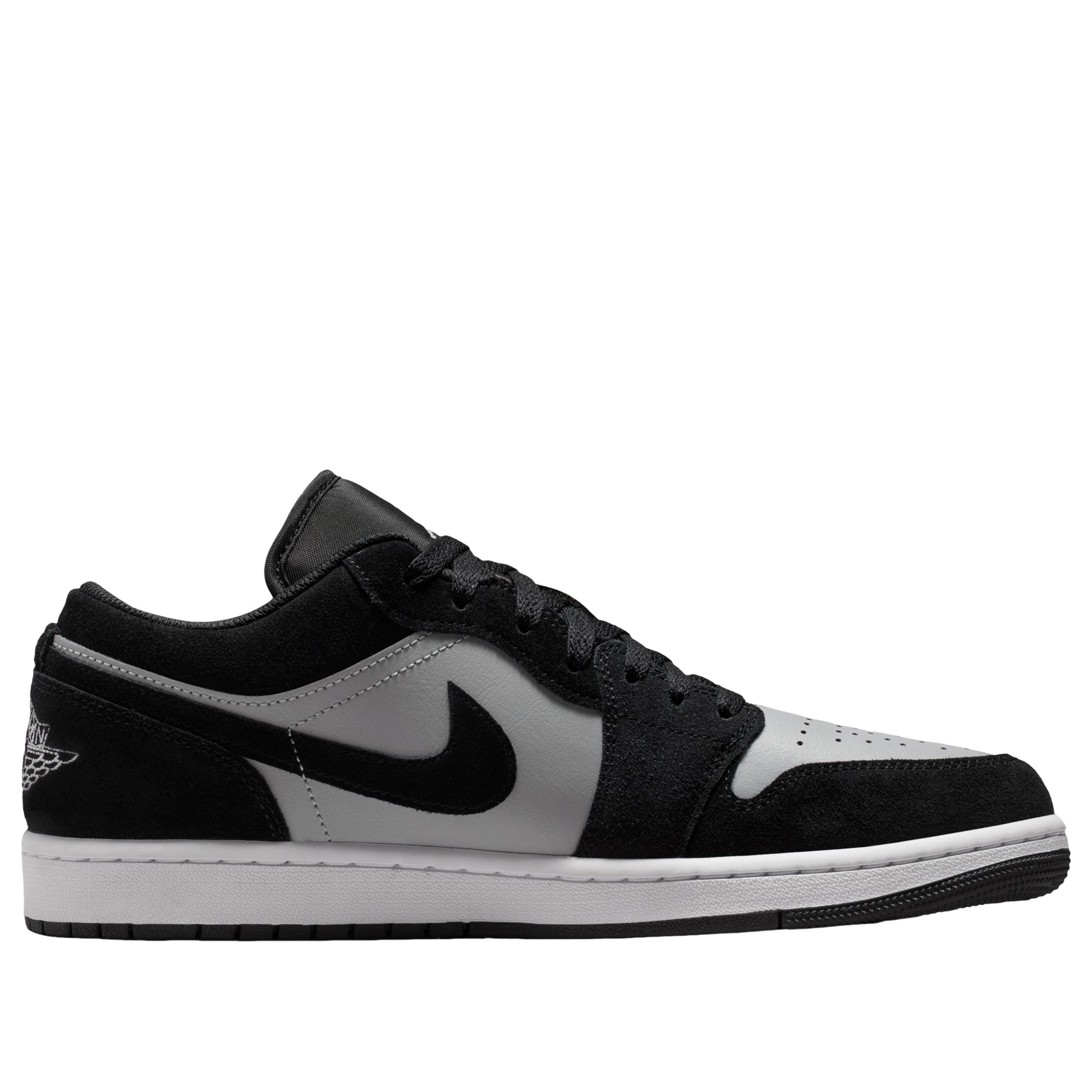 Air Jordan 1 Low 'Black Light Smoke Grey' 553558-048