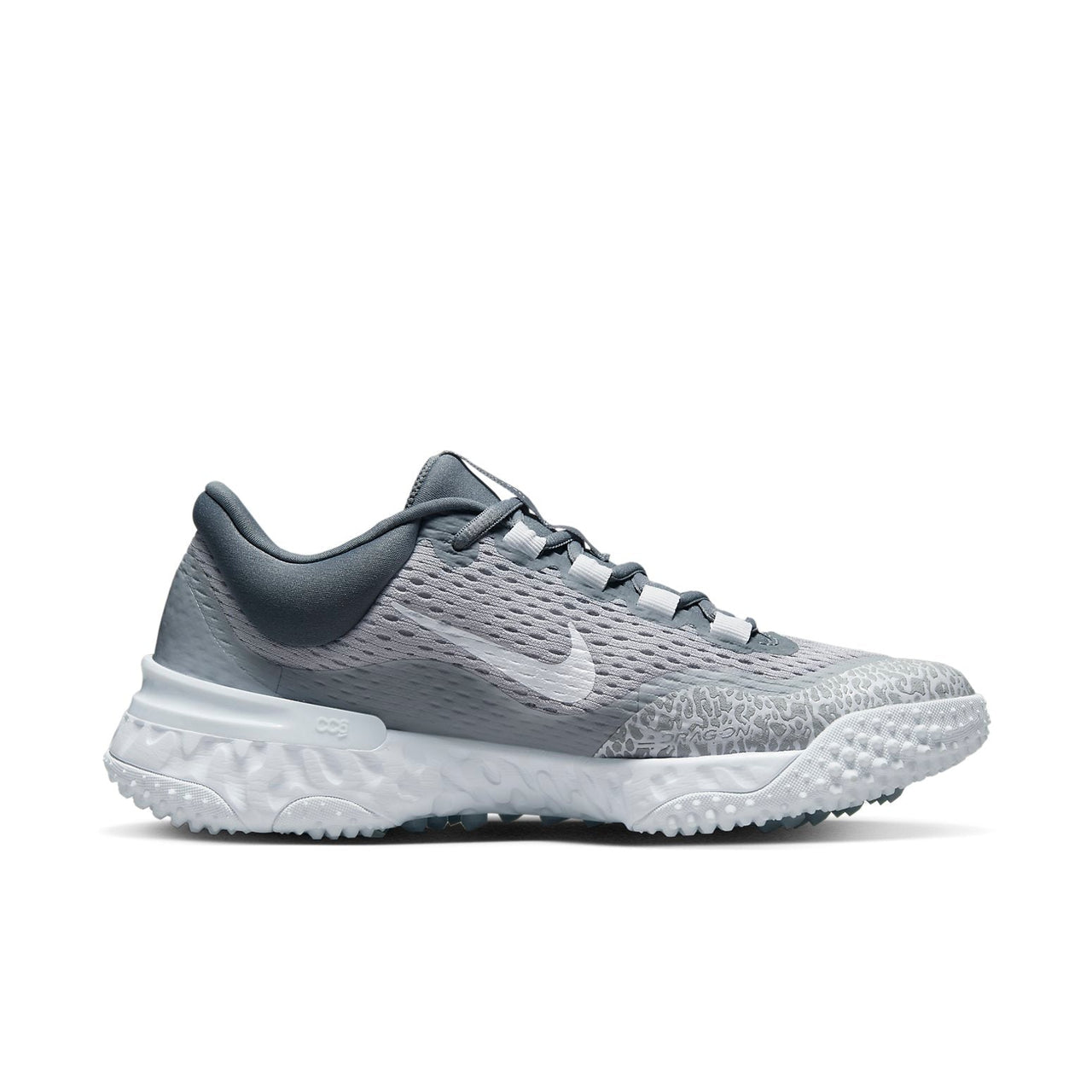 (WMNS) Nike Alpha Huarache Elite 4 Turf Softball Shoes 'Wolf Grey Pure Platinum' DV0496-012