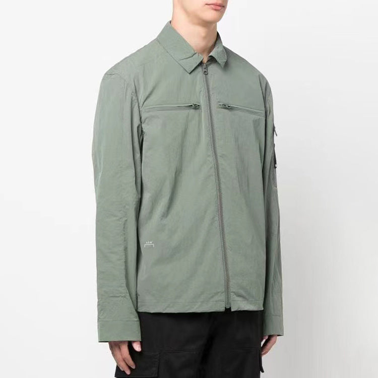 A-COLD-WALL* Gaussian Overshirt 'Military Green' ACWMSH068-MLGR