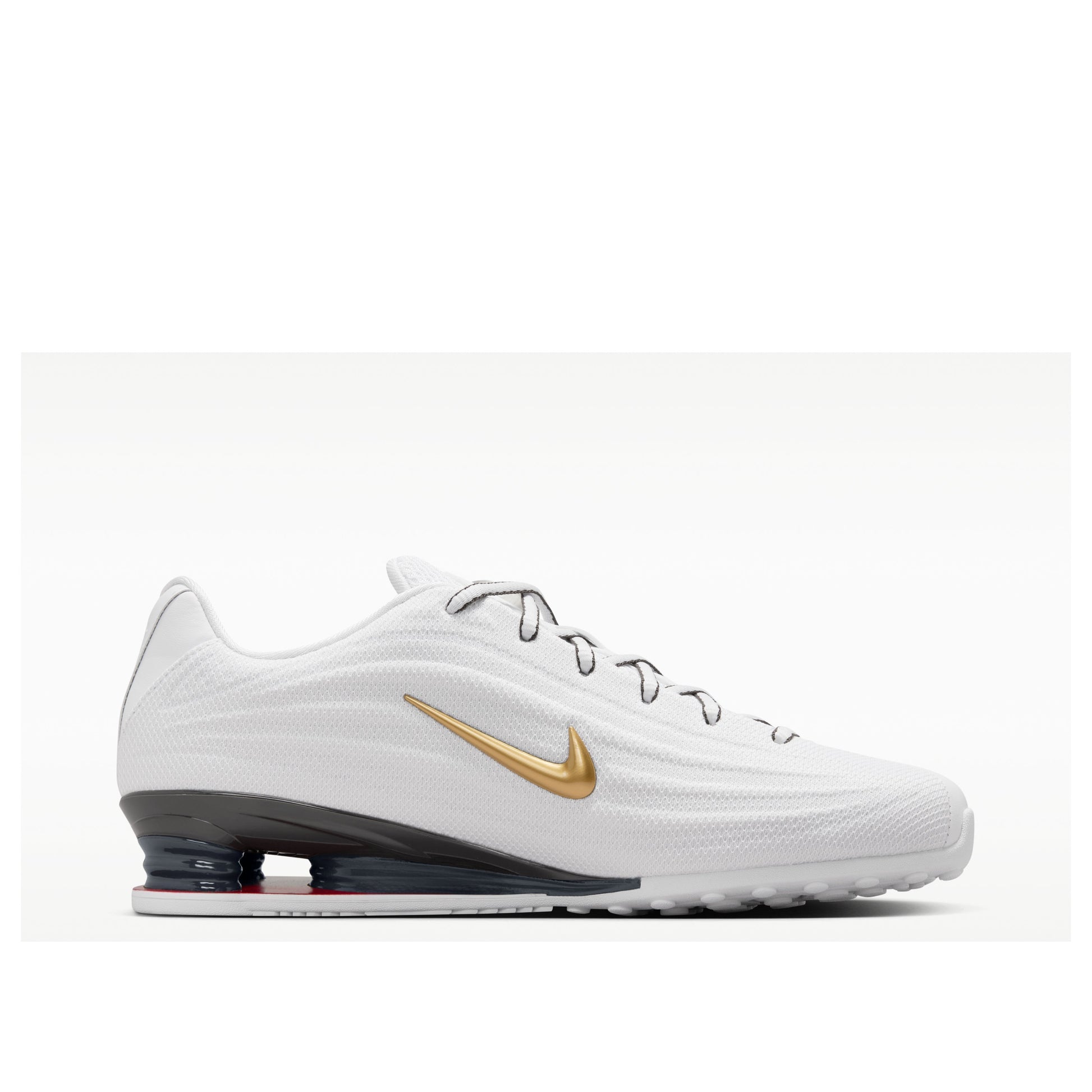 (WMNS) Nike Shox Z 'White Metallic Gold' HQ7540-100